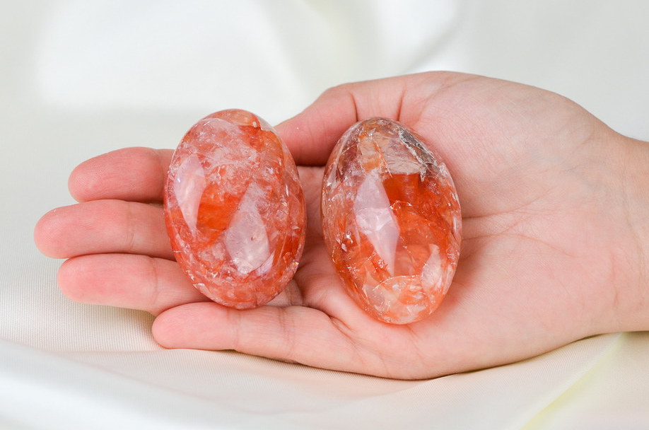 quartz hématoïde rouge