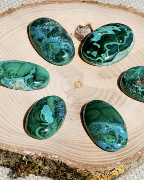 chrysocolle cabochon
